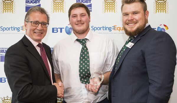 Ben Nutt honoured at Premiership Rugby Parliamentary Community Awards